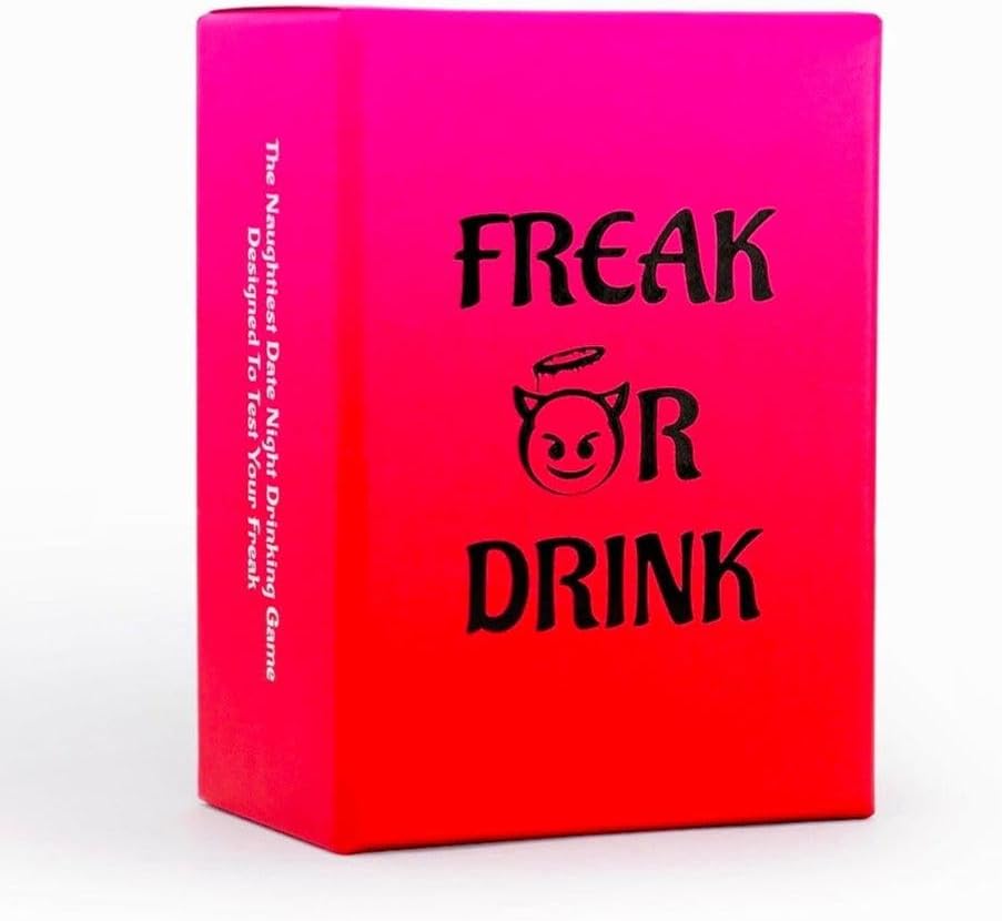 Freak Or Drink - Couple Edition The Freakiest Couples Drinking Game - Perfect for Date Nights, Birthdays & Anniversaries | Valentines Gifts | Couple Gifts | Couple Games