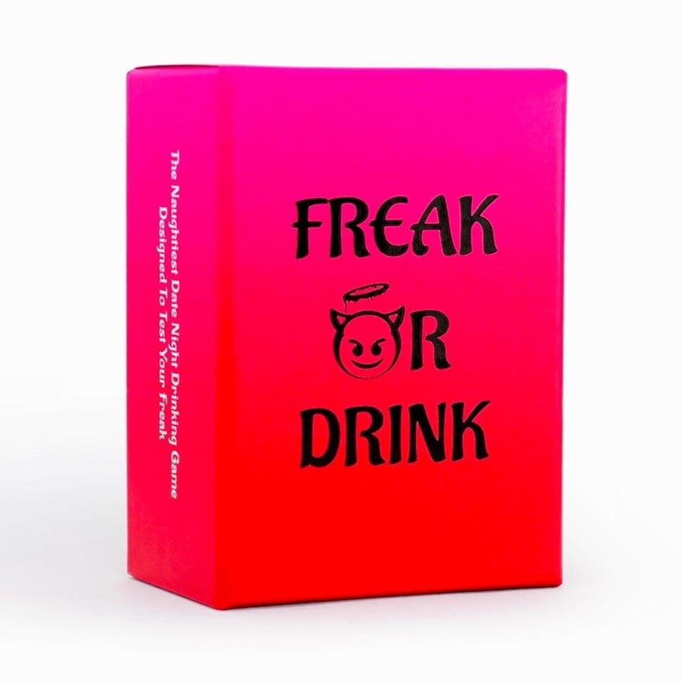 Freak Or Drink - The Freakiest Couple Drinking Game Perfect For Date Nights, Birthdays & Anniversaries | Valentines Gifts For Him | Valentines Gifts For Her | Couple Gifts | Couple Games