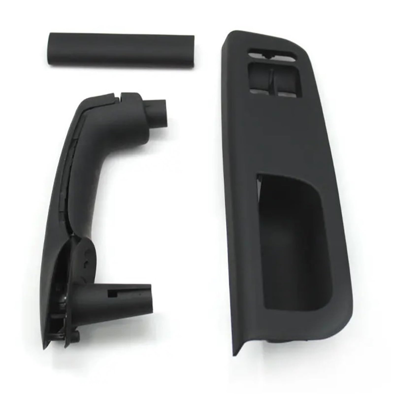 BQWYEDPL RHD Car Interior Door Pull Grab Handle Panel Replacement Fit for Bora Fit for Golf 4 MK4 Fit for Jetta 1999-2004 Car Door Latch Handle(Black 4PCS)