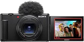 Sony Câmera Vlog ZV-1 II para criadores de conteúdo e vloggers - preta