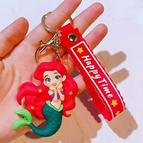 Image of Cute 3D Keychain | Keyring & Quirky Bag Charm | Hard Silicone, Unbreakable | Travel Essential | Kids Friendly | Strap & Bag Hook