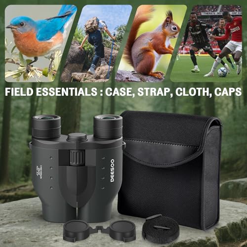 Binoculares compactos 25x32 para observación de aves miniatura 7