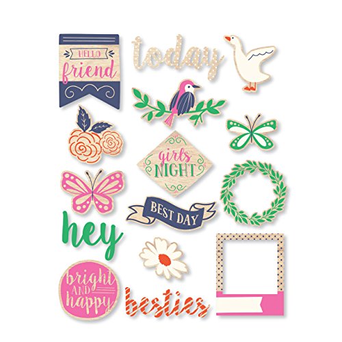 We R Memory Keepers Flower Girl in Legno