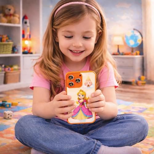 Image of Kids Learning Phone - Rechargeable Toy for Kids with 84 Learning Modes | Talking Dummy Mobile for Boys & Girls 2-14 Years | Educational Mobile Toy Gift with, Music & Games Flash Card Phone