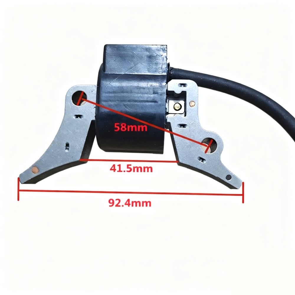 Bobina de Encendido Compatible con generador GT1000 GM90 10HP MGE4800, Motor de 4 Tiempos, Bomba de carburador de Gasolina KE24024AA