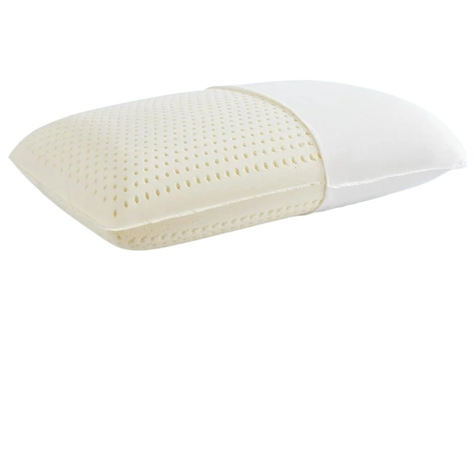 CSSHNL Latex Pillow Pure Natural Latex Pillow for Neck Pain Relieve Shoulder Sleep Orthopedic Pillows Cervical Health Care Pillow(70x40cm 50D)