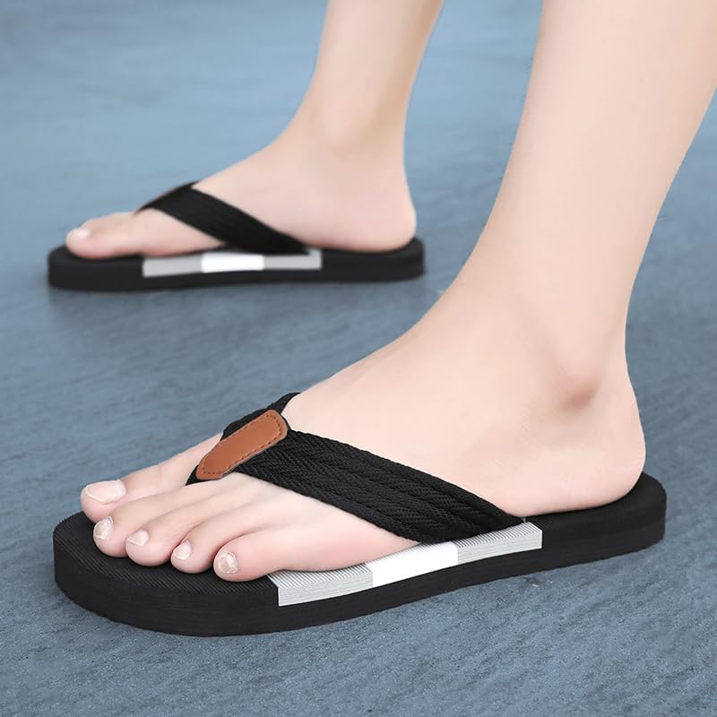 Cloud Slides for Men Cool Pillow Slippers Non-Slip Shower Bath Platform Foam Sandals for Indoor Outdoor House Pool4