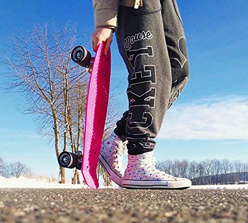 Ridge Skateboards Big Brother Retro Cruiser - 27" Large Deck For Big Feet & All-Day Cruising