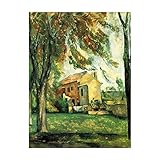 Kunstdruck Poster - Paul Cézanne Jas de Bouffan 20x30 cm 