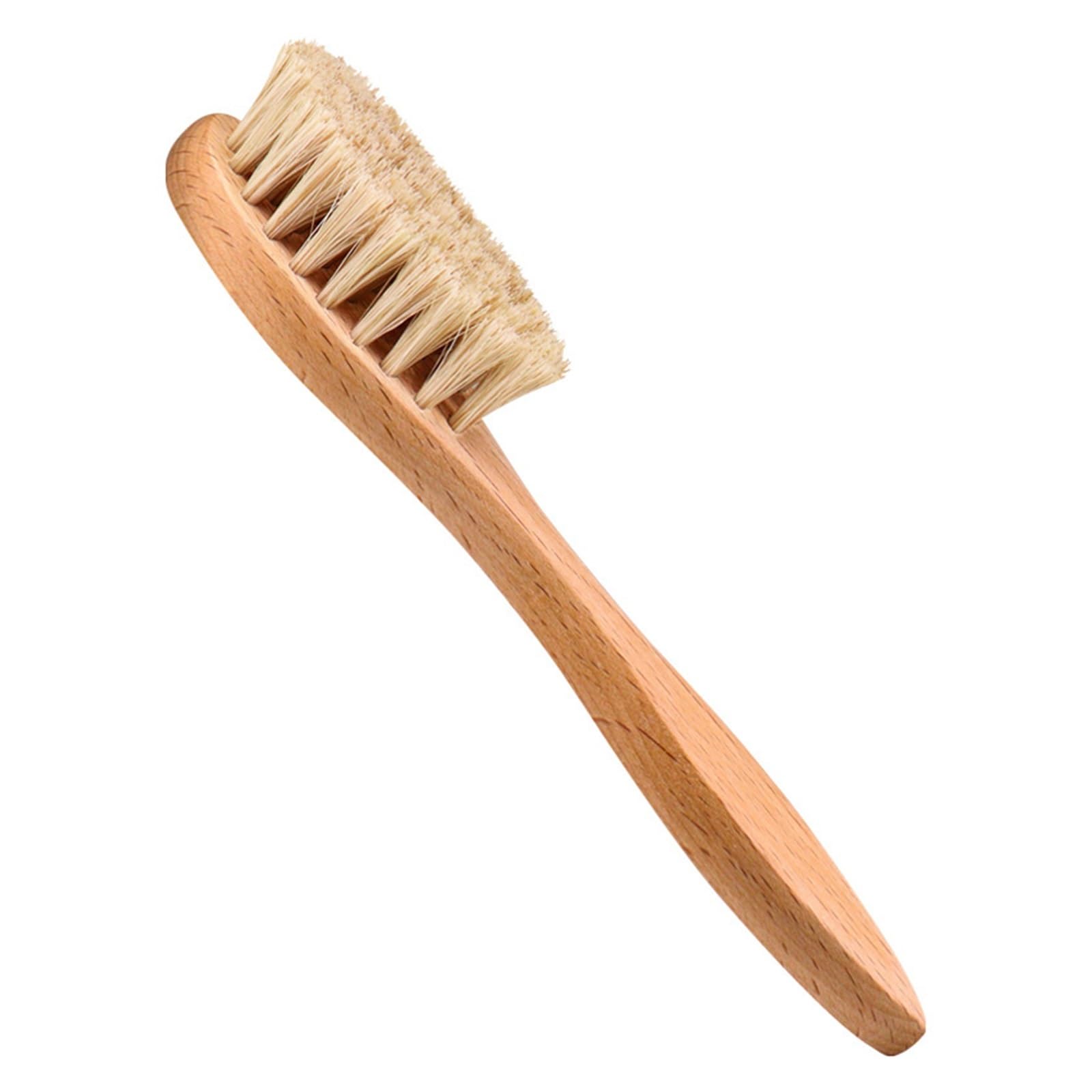 MQPALZKD Wool Shoe Oil Brush Handle Polish Clean Soft Pig Hair Waxing
