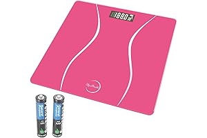 Pink Digital Bathroom Scale