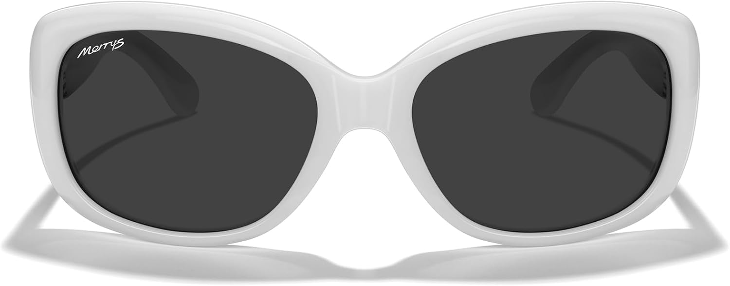 MERRY'S Polarized Oversized Butterfly Sunglasses for Women Vintage Glasses UV400 Protection for Driving, Golf, Outdoor S6101 - Image 2