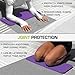ProsourceFit Extra Thick Yoga Knee Pad and Elbow Cushion 15mm (5/8”) Fits Standard Mats for Pain Free Joints in Yoga, Pilates, Floor Workouts