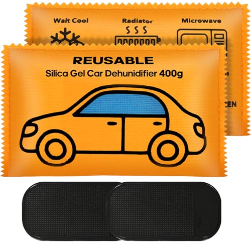 Flow Fire Déshumidificateurs Voiture 400g (Lot de 2)