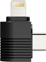 ULANZI A013 Adaptador OTG USB C para Lightning suporta audio,lapelas para iphone 14/13/12/11/iPad, Leitor de cartão de câmera, teclado, mouse, unidade flash USB (1, preto)