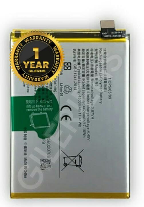 Image of Original B-N5 Battery for Vivo X50 Lite V1937, /1937 / Y70s /V2002A / Y51s /V2002A Battery with 1 Year Warranty*** (Original Battery 305)