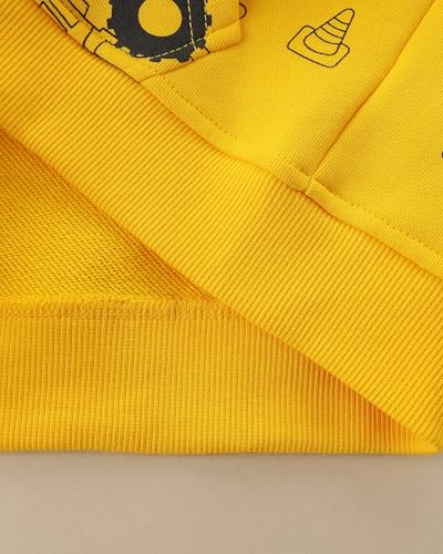 Image of Boys Toddler Zip Up Hoodie Kids Fall Winter Jacket Cute Sweatshirt With Hood 2-7 Years Old