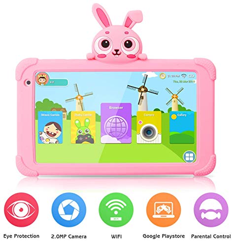 Tablet for Kids, Kids Tablet for Toddler 7 inch HD IPS Display 1G+16GB