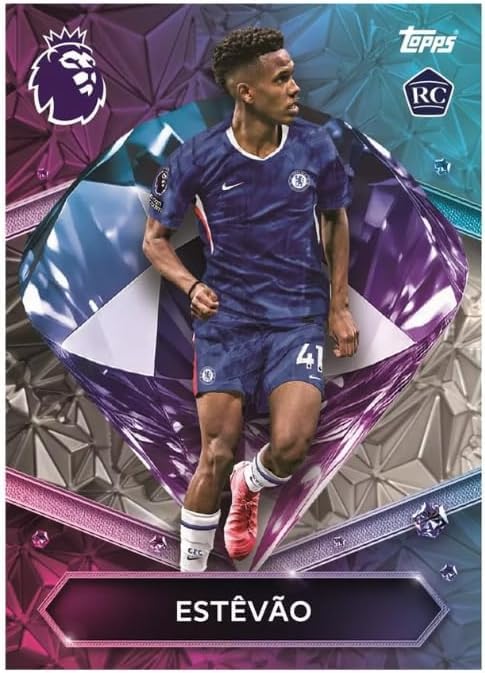 Topps Premier League 2025/26 Eco Pack - 25 Carte (2 Pacchetti Retail + Bonus 5 Carte + 2 Classiche LE Cards) + HeartGlobal Protezione Spedizione