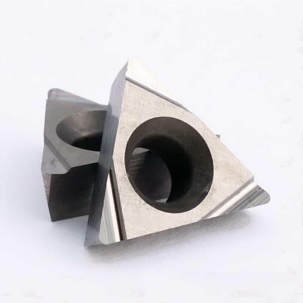 TPGT080204L-H01 portaherramientas de torneado de torno CNC de cobre y aluminio con puntas de mandrilado reemplazables, placas de carburo cementado de tungsteno sólido