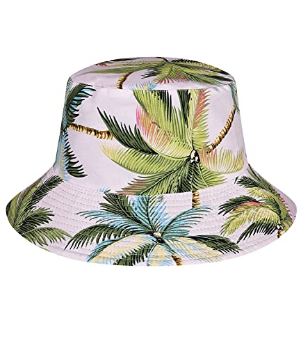 EISHOPEER Men's Hawaiian Shirt and Short 2 Piece Outfits Sets Casual Button Down Floral Hawaii Shirts Suits with Bucket Hats Pink 4X-Large3