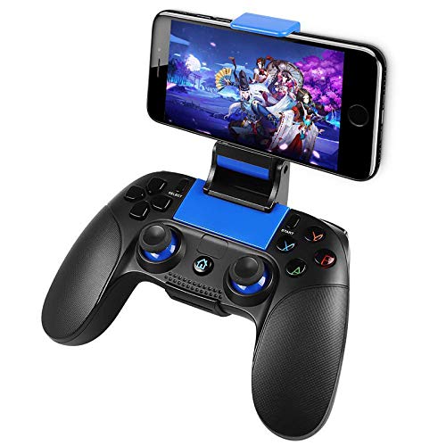 Preisvergleich Produktbild Wireless Gamecontroller,PowerLead Drahtloses Handy Gamepad,Tragbarer Joystick-Griff für mobile Spiele für Android IOS