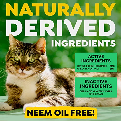 Tropiclean Fresh Breath Cat Dental Water Additive Drops - A Cat Breath Freshener For Clean Teeth, 2.2 Ounce #TOP5