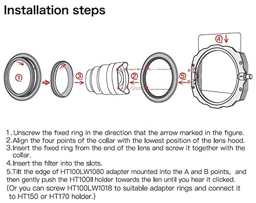 Amazon | KANI フィルターホルダーレンズ側アダプター HT100LW1018