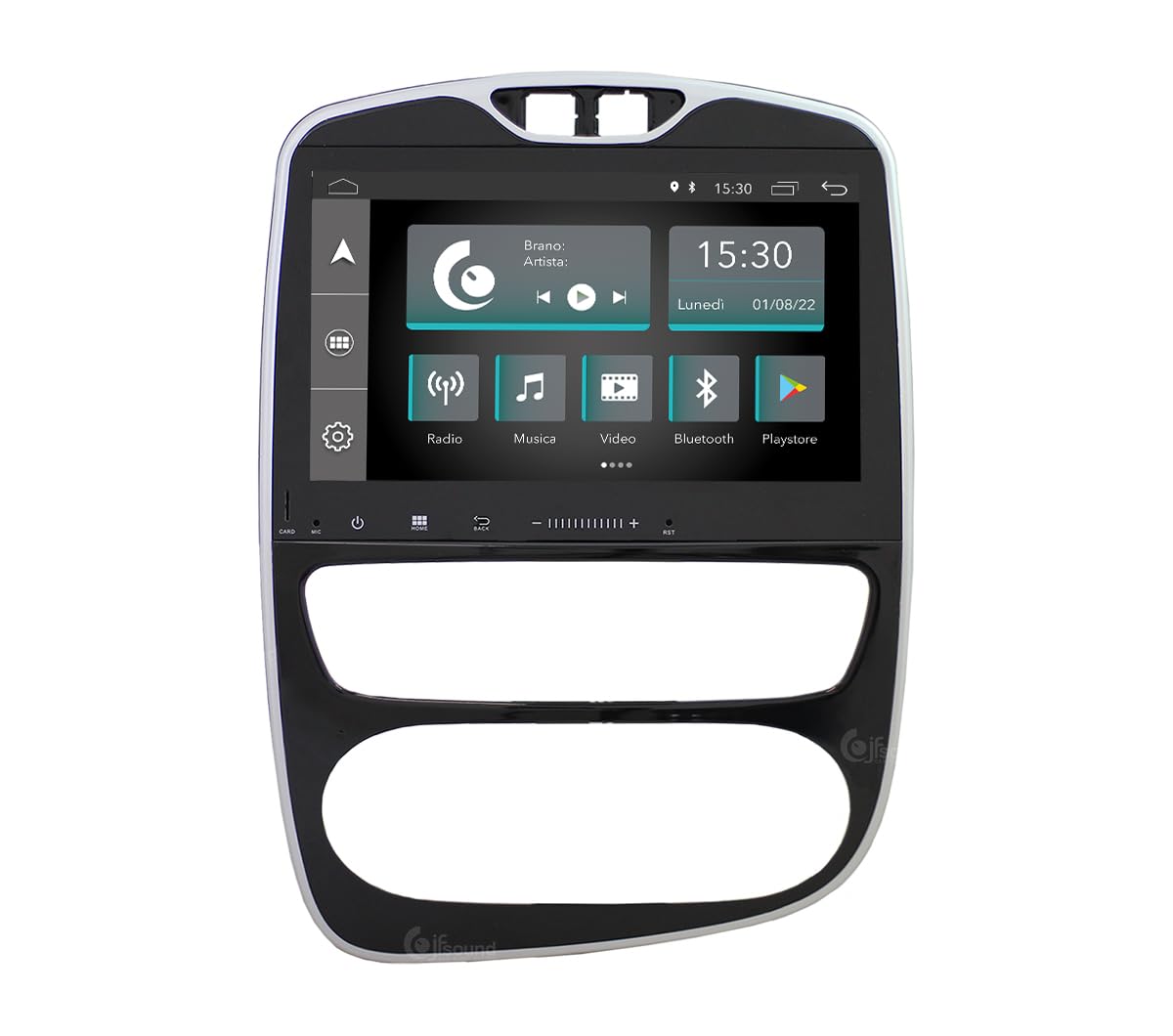 Autoradio Android JF-039OM-X7C compatibile con OPEL Mokka | CarPlay e Android Auto | GPS | DAB+ |9 pollici HD | Prodotto in Italia