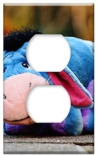 Switch Plate Outlet Cover - Donkey Funny Stuffed Animal Toys Children Play