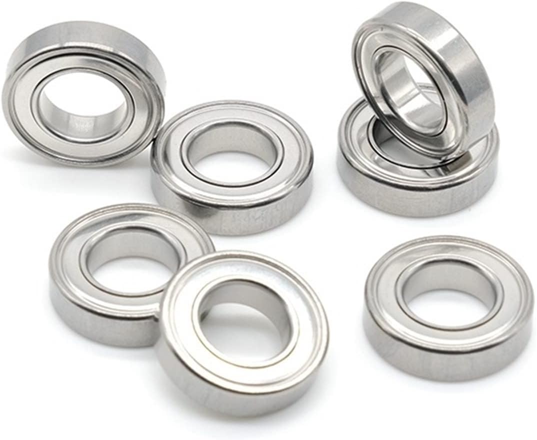 ABEC-7 S6702 ZZ CB (5PCS) 15x21x4 mm Thin Stainless Steel Hybrid Ceramic Ball Bearing 440C Material