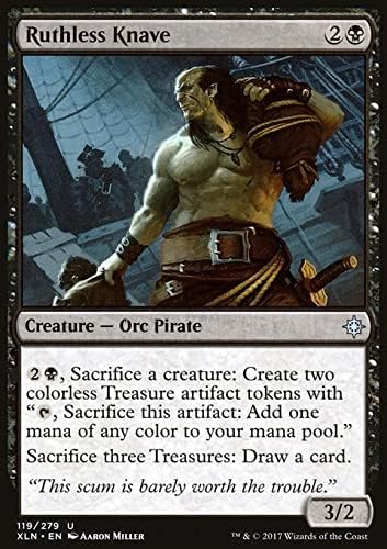 MTG Magic: The Gathering - Ruthless Knave (119) Ixalan XLN