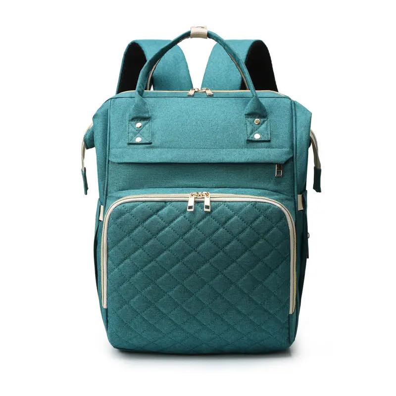 DREAM DOODLE Portable Diaper Bag Backpack Large acity Water-Resistant Travel Baby Nursing Bag Mommy Bag with USB Charging Port Stroller Straps 3 Thermal Pockets for Baby Bottles-image-16