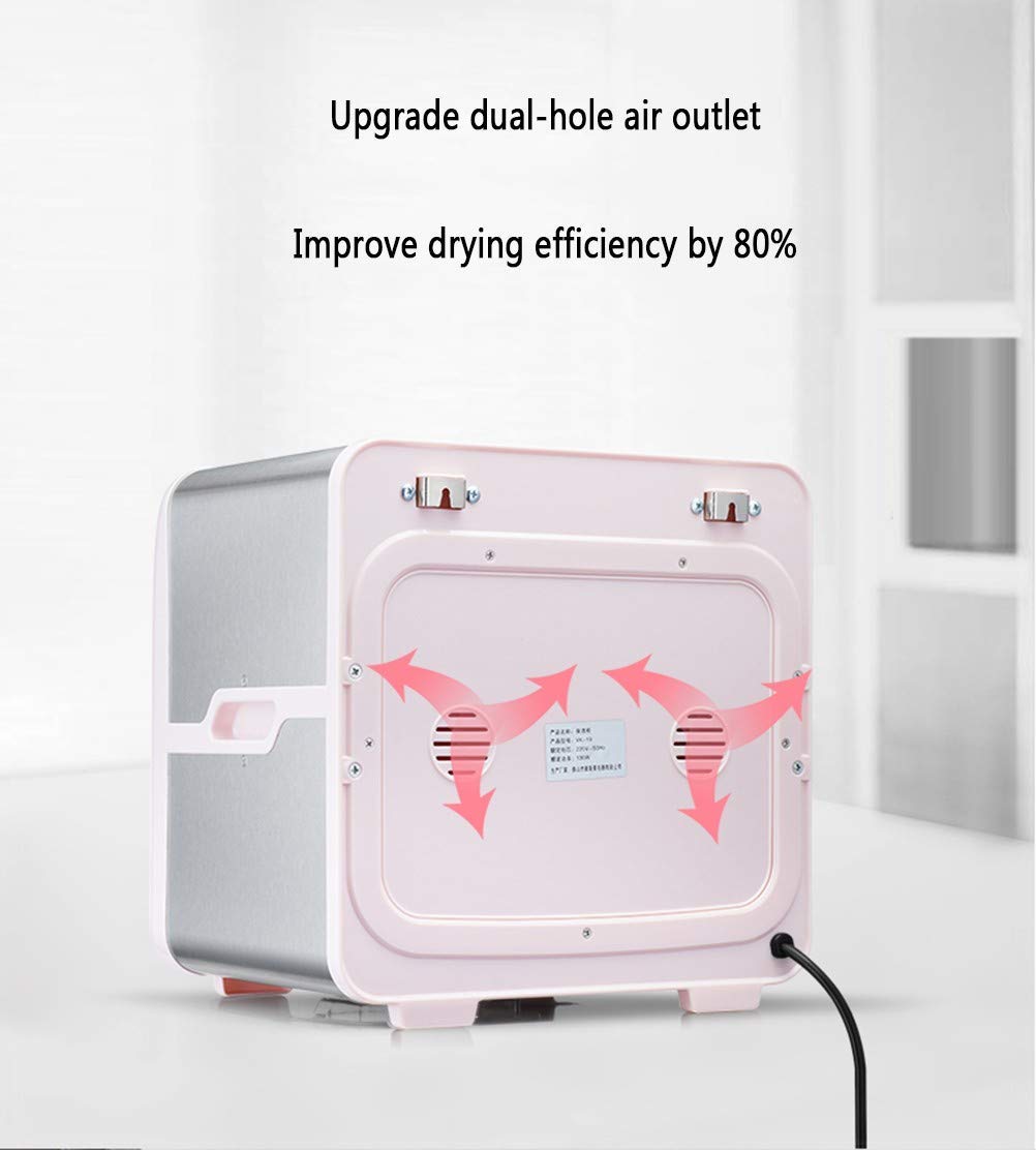 Gabinete de desinfección, esterilizador de Ropa Interior/Calentador de Toallas/máquina de esterilización de Toallas para Ropa/Toalla esterilizadora, Capacidad 10l, para limpi