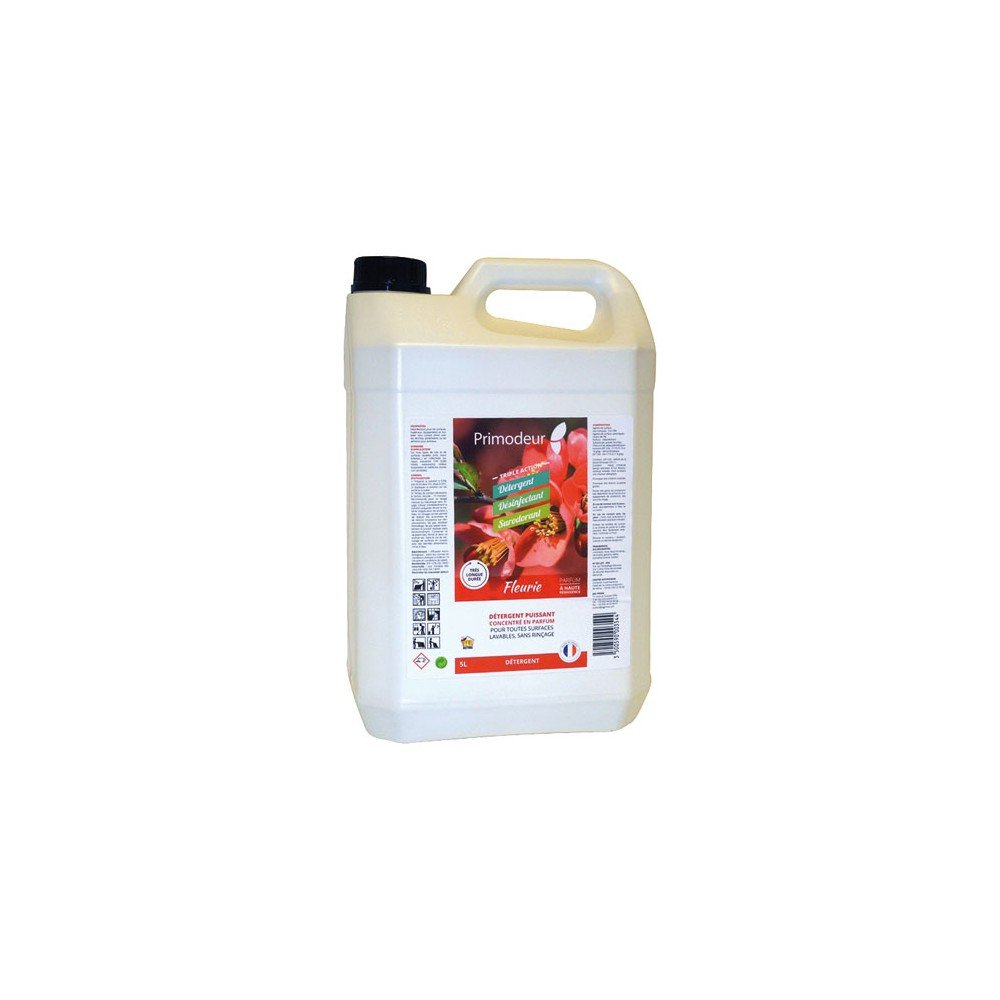 PRIMODEUR Nettoyant désinfectant - 5 L - fleurie