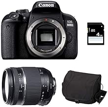 CANON EOS 800D TAMRON 18-270 VC PZD Sac Carte SD 4Go CANON EOS 800D TAMRON 18-270 VC PZD Sac Carte SD 4Go