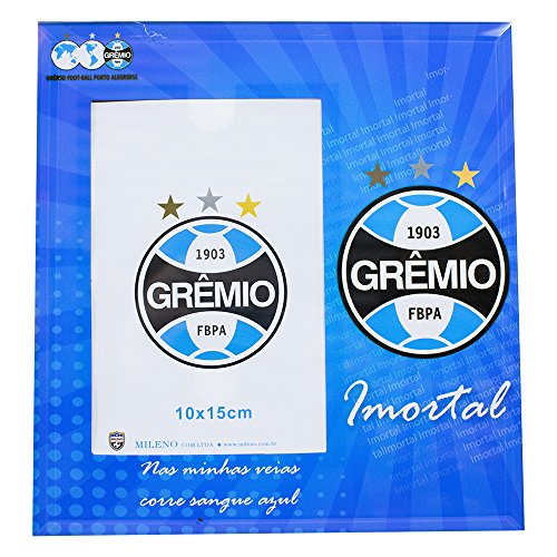 Porta Retrato 1 Foto 15X10cm Vidro - Grêmio