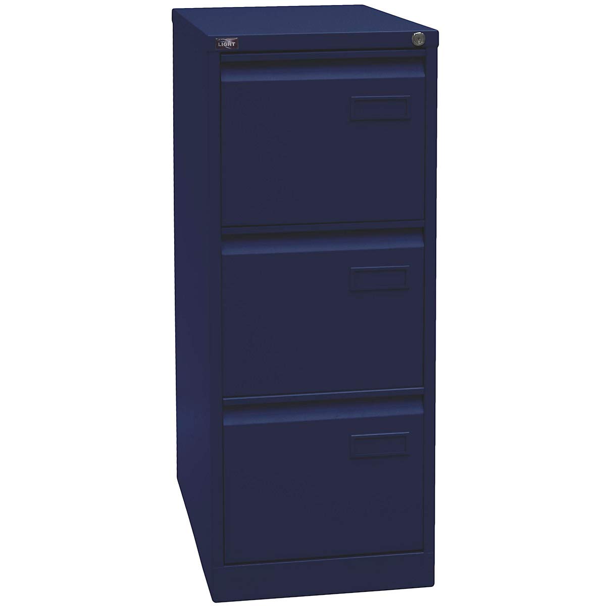 BISLEY Light Hängeregistraturschrank, einbahnig, DIN A4, 3 HR-Schubladen, Metall, 355 Silber, 62.2 x 41.3 x 101.6 cm