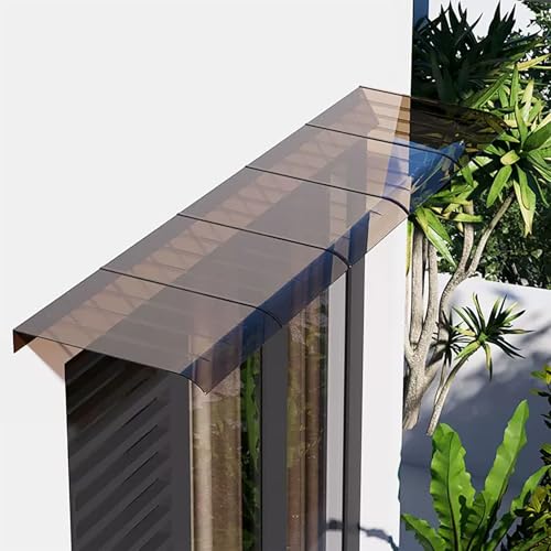 Auvent de pluie imperméable et résistant aux chocs pour terrasse