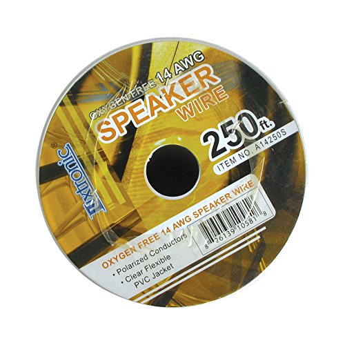250' FT Luxtronic 14 AWG Oxygen Free Polarized Speaker Cable Stranded Flexible - Thumbnail 3