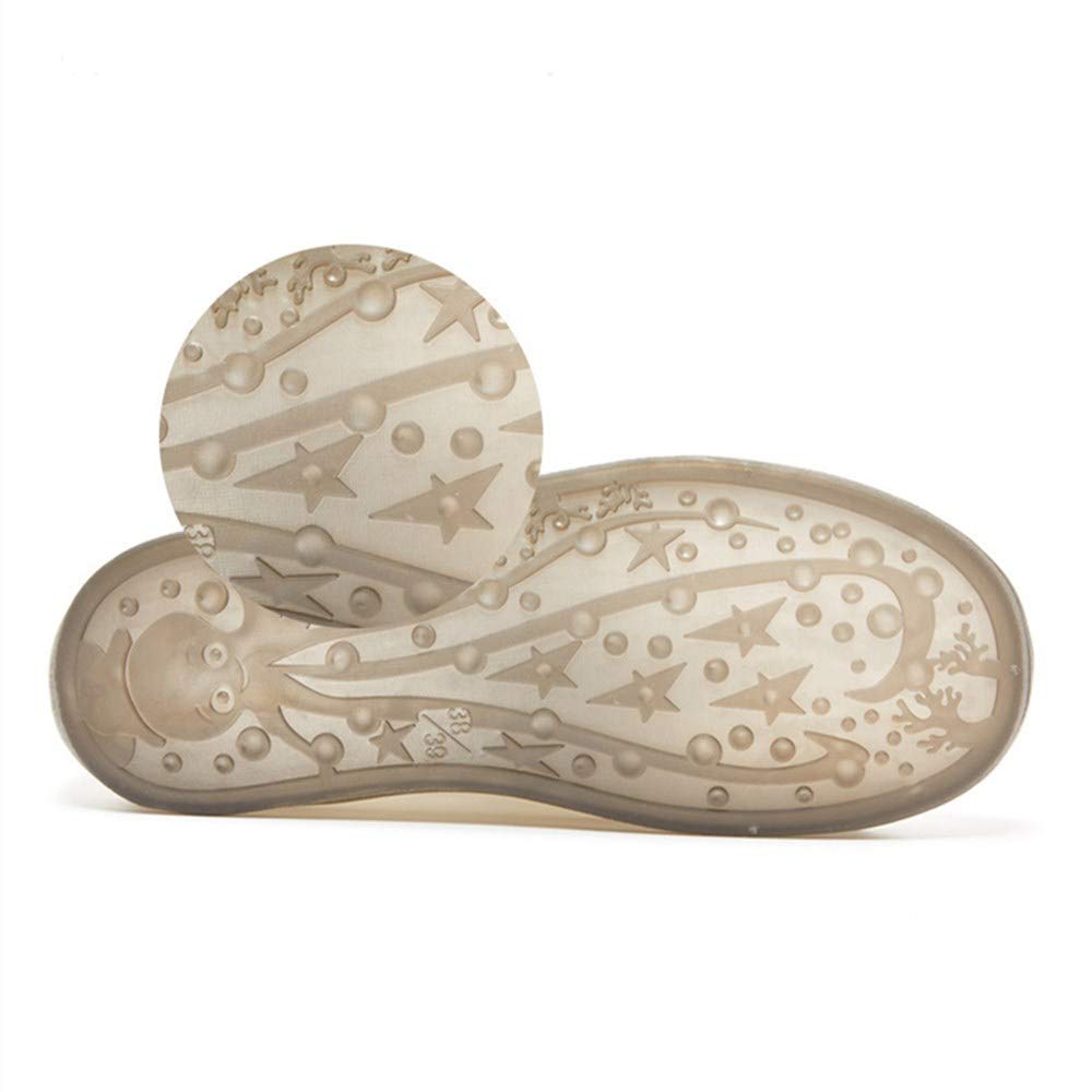 Ulalaza Silicone Rain Shoes Cover Unisex Reusable Shoes Boots Waterproof Non-Slip Stretchable for Indoor Outdoor