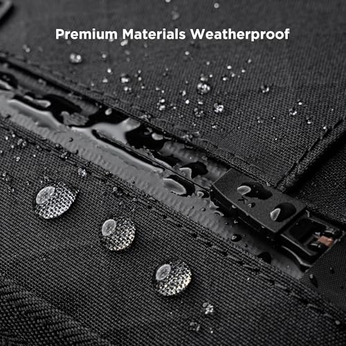 Image of ALPAKA Admin Pouch Pro EDC Organizer Tool Pouch Black Axogrid 300D | Smooth Zipper, Weatherproof Storage for Electronics, Cables, Travel Accessories