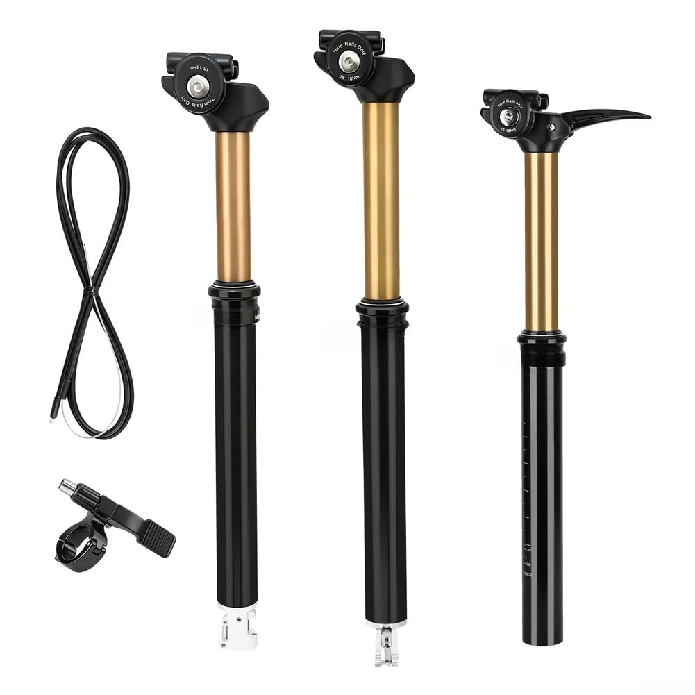 Tige de Selle Réglable 30.9mm avec Commande à Distance