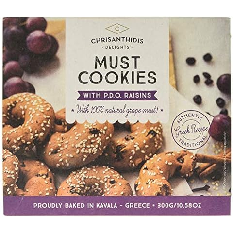 Chrisanthidis Must Cookies with Raisins & Sesame Cover