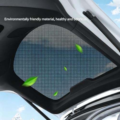 Cortina de Protección UV para Tesla Model Y Juniper Evita Calor en Portón Trasero 4