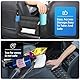 APLKER Auto Organizer zwischen Vordersitzen, Auto-Netztasche Aufbewahrungstasche Mittelkonsole Rücksitz Organizer für Snacks Wallets Getränke,Telefon