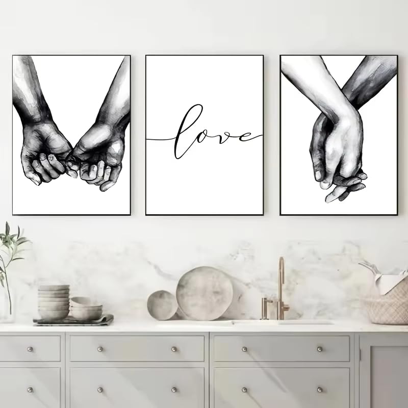 Affiche imprimée de citations d'amour pour créer un salon chaleureux et romantique