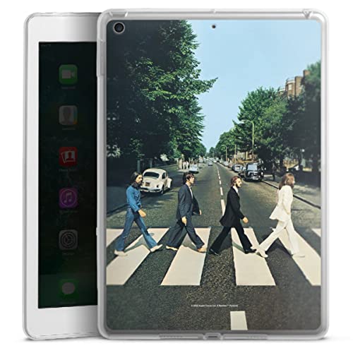 DeinDesign Coque en Silicone Compatible avec Apple iPad 6 (2018) Coque Coque pour Tablette Abbey Road The Beatles… - Les Beatles, Paul McCartney, John Lennon, RIngo Starr, George Harrison DeinDesign Coque en Silicone Compatible avec Apple iPad 6 (2018) Coque Coque pour Tablette Abbey Road The Beatles…