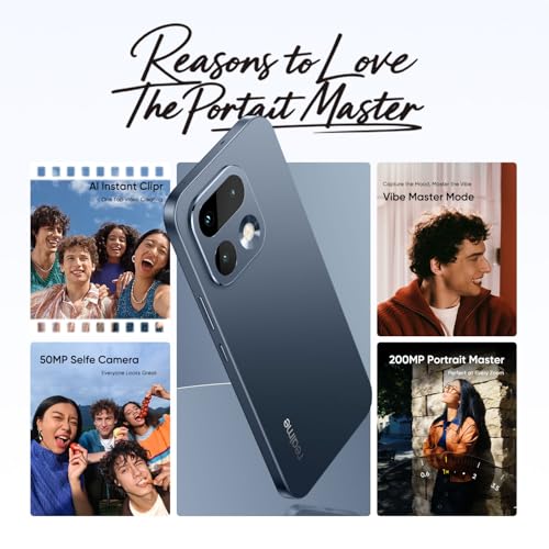 Image of realme 16 Pro 5G Smartphone 12+256GB Pebble Grey, 144Hz AMOLED Display,7000mAh Battery,80W SuperVOOC, 200MP Primary Camera 50MP Front Camera, MediaTek 7300-Max Processor,IP69