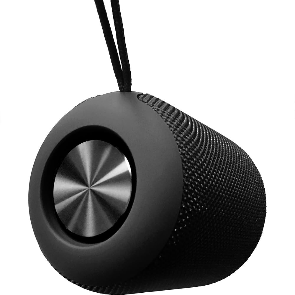 Altavoz Bluetooth V4.2 PMG13 10 W, estéreo, TWS, Impermeable IPX5, AUX - Negro